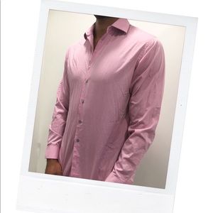 Calvin Klein pink regular fit button dress shirt